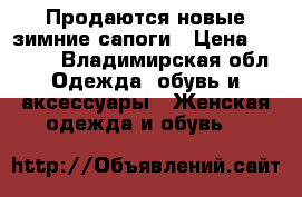 Продаются новые зимние сапоги › Цена ­ 2 950 - Владимирская обл. Одежда, обувь и аксессуары » Женская одежда и обувь   